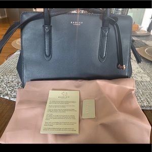 100% Navy RADLEY handbag